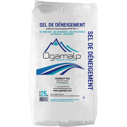 Sel déneigement - sac 10kg - Distrisel - Distributeur de sels industriels :  traitement de l'eau, déneigement